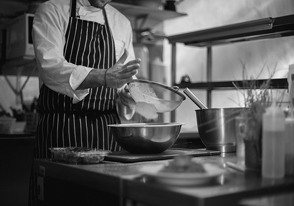 Chef of Chez Mamma Bistro